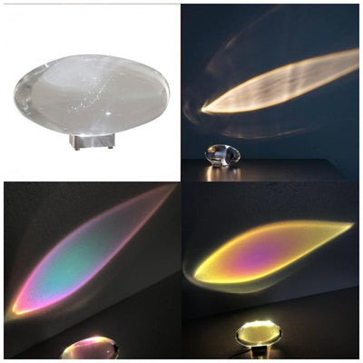 Lámpara de Mesa Proyector de Atmósfera Cielo Ojo de Ángel Cristal