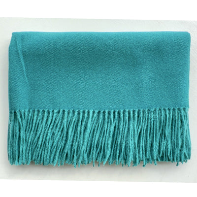 Pashmina Elegante con Borlas - Abrigo Artificial Cashmere Suave y Cálido - Image 48