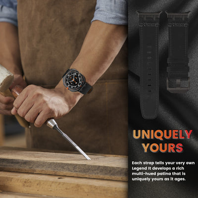 Correa de Reloj Cuero Crazy Horse Premium con Cabezal Acero Inoxidable - Image 82