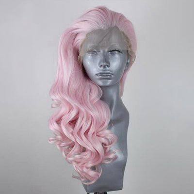 Peluca Frontal de Encaje Sintético Premium para Mujer - Image 6