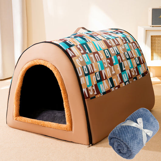 Casa para Mascotas Big Kennel Cuatro Estaciones Desmontable y Lavable - Image 5