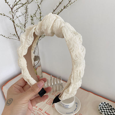 Cinta Anudada y Plisada para Limpieza Facial y Skincare - Image 12
