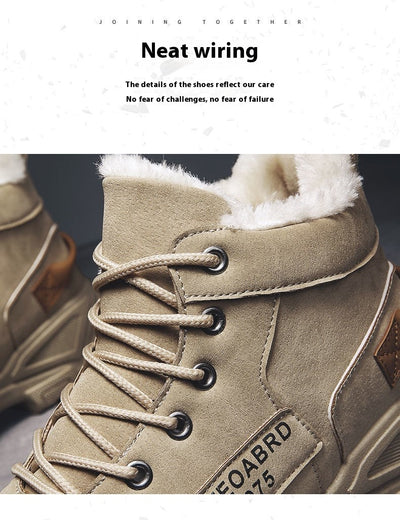 Botas Martin Impermeables Forradas en Felpa - Cálidas y Antideslizantes para Nieve - Image 16