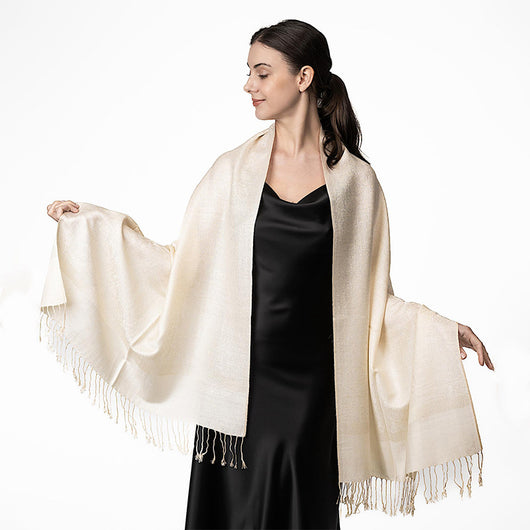 Elegante Chal Ligero de Lujo - Envolvente de Imitación Cashmere para Mujer - Image 36