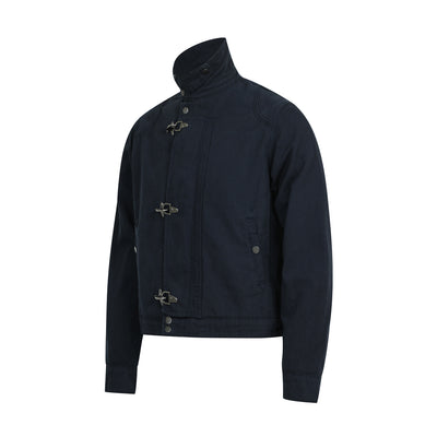 Chaqueta Casual Retro Otoño-Invierno Colores Sólidos - Image 9