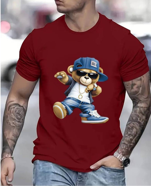 Playera Hombre Cuello Redondo Estampado Digital Manga Corta - Image 18