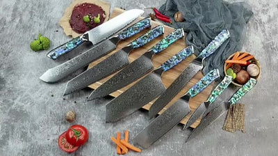 Cuchillo de Chef Damasco G10 de 67 Capas - Image 26
