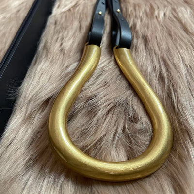 Cinturón Dorado con Hebilla de Cobre Retro para Mujer - Image 8