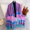 Bufanda Bohemia Cashmere Otoño Mujer Diseño Jacquard Pashmina