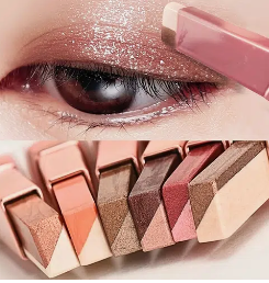 Sombra de Ojos Degradado Shimmer Doble Color - Lápiz Waterproof Fácil de Aplicar