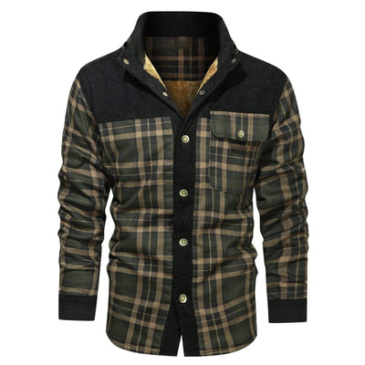 Chaqueta Camisa Cuadros Dragon con Tejido Reforzado - Image 17