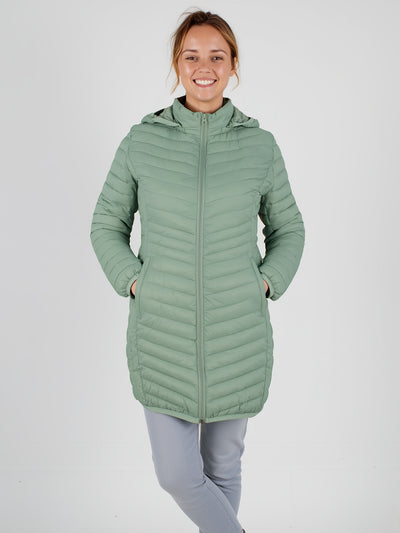 Chaqueta Acolchada de Algodón para Invierno - Colores Sólidos - Image 6