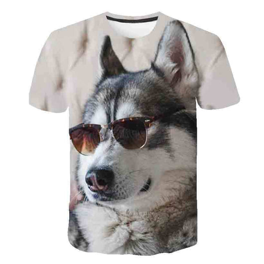 Playera Infantil Estampado Cachorro Adorable Cuello Redondo - Image 5