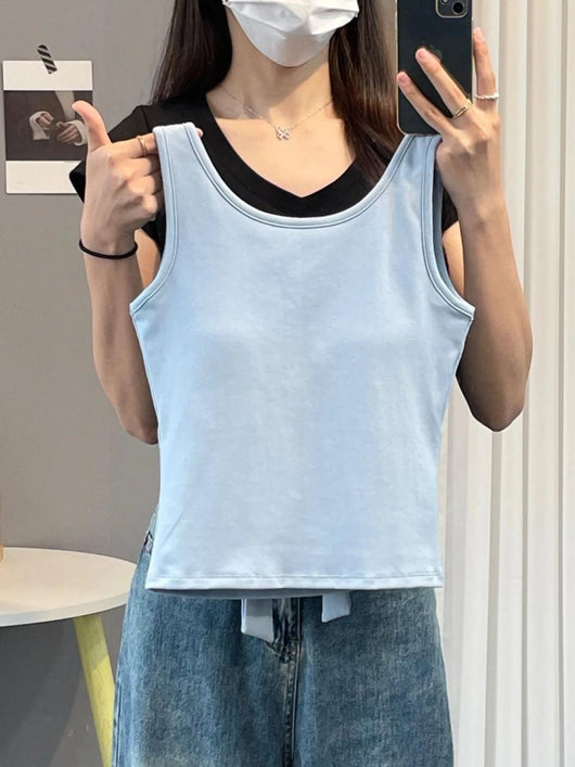 Chaleco Elegante con Moño para Mujer - Ajuste Ceñido y Sofisticado - Image 9