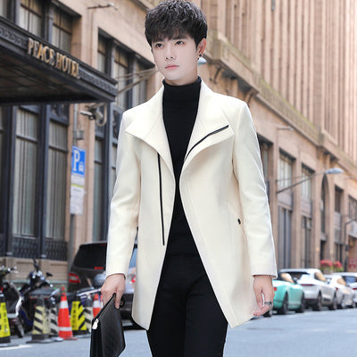 Abrigo de Lana Slim Fit Antiedad para Hombre - Image 9