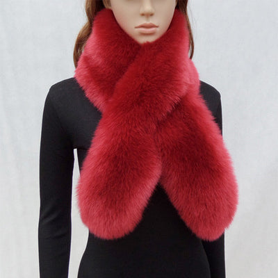 Estola de Piel Sintética Zorro y Conejo - Cuello Elegante - Image 13