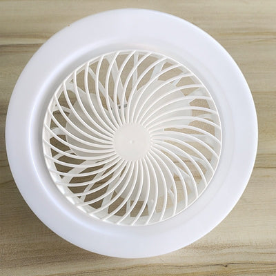 Ventilador LED Inteligente con Control Remoto y Luz Ajustable E27 - Image 4