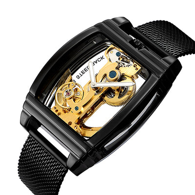 Reloj Mecánico de Cristal Hueco - Image 5
