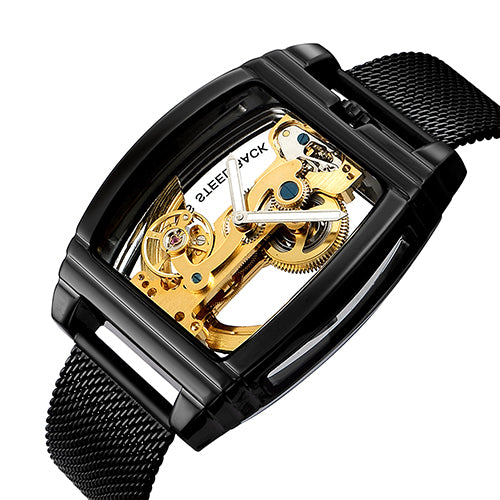 Reloj Mecánico de Cristal Hueco - Image 5