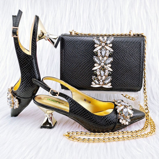 Bolso Crossbody con Tacón Stiletto Francés - Elegancia y Practicidad
