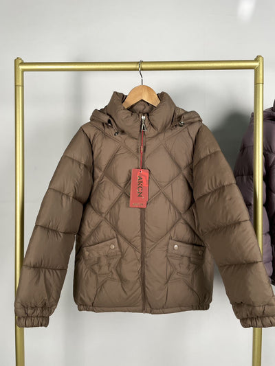 Abrigo Suelto con Cuello Alto para Mujer - Calidez Otoño e Invierno - Image 11