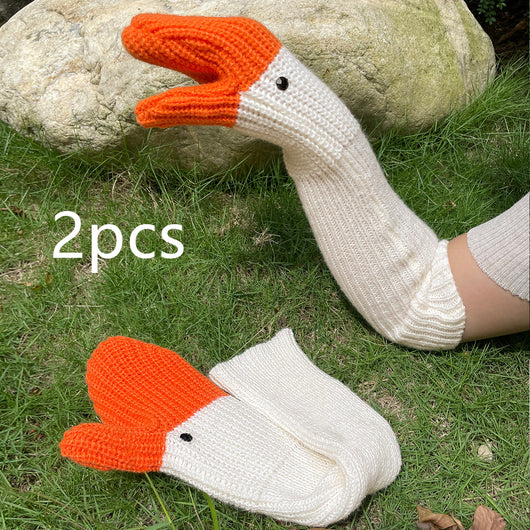 Guantes de Lana Tejida Cisne 3D con Protección Total para Invierno - Image 16