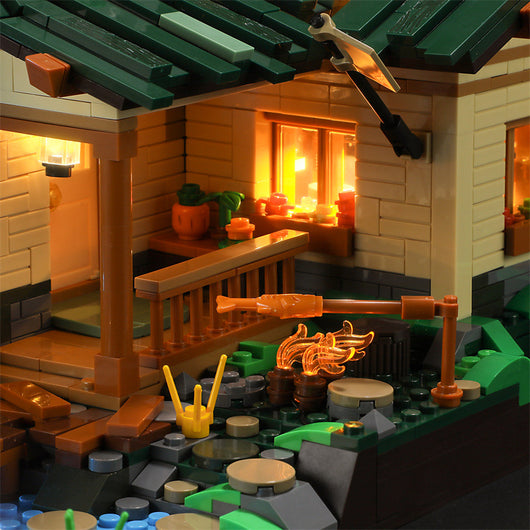 Casa Lakeside con Iluminación LED - Juego de Construcción Educativo - Image 3