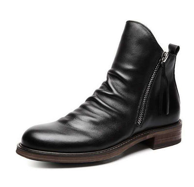 Botas de Cuero Altas para Hombre - Estilo para Todas las Estaciones - Image 7