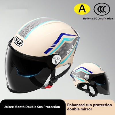 Casco Motociclista Abatible de Protección Solar para Todas las Estaciones - Image 12