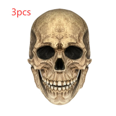 Máscara de Calavera Articulada para Halloween con Mandíbula Móvil - Image 5