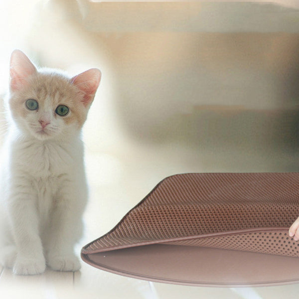 Almohadilla Filtrante Impermeable de Doble Capa para Arenero de Gatos