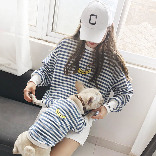 Conjunto a Juego Padre e Hijo con Rayas - Outfit Familiar Coordinado - Image 5