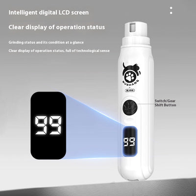 Limador Eléctrico Profesional para Uñas de Mascotas