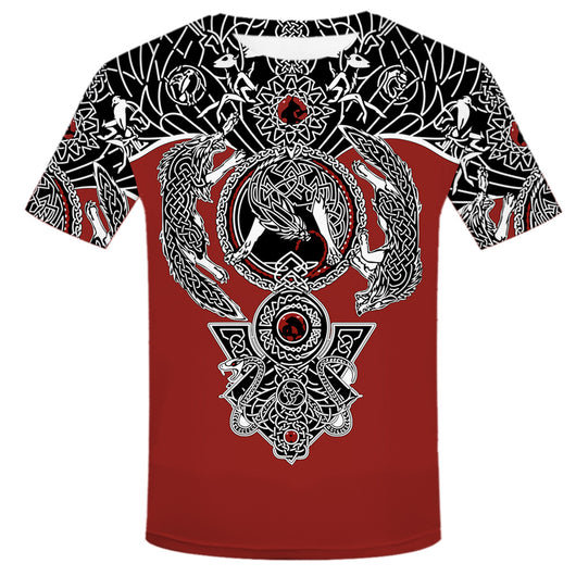 Playera Hombre Viking Tattoo - Diseño Moderno PLstar Cosmos - Image 11