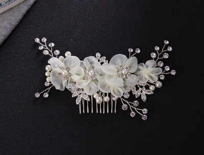 Tocado de Flores de Cristal Hecho a Mano - Elegancia y Estilo - Image 14