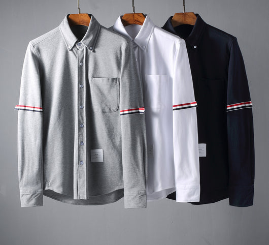 Chaqueta Camisa Tejida con Detalles de Cuentas y Bandas en Brazos - Image 5