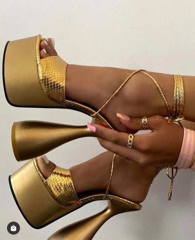 Sandalias de Tacón Alto Elegantes para Mujer - Image 12
