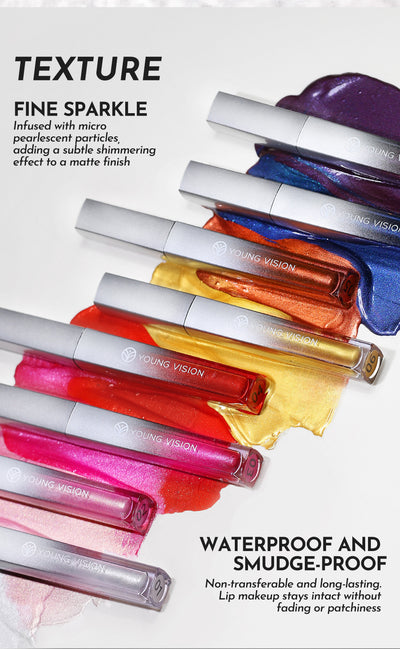 Paleta de 8 Colores: Sombras y Brillos Labiales Resistentes - Image 15