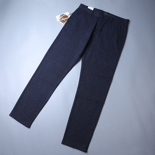 Pantalones de Vestir Cuadros Sueltos Rectos - Estilo Moderno y Profesional - Image 14