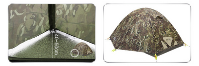 Carpa Camping Doble con Polos de Aluminio para Aventuras al Aire Libre - Image 24