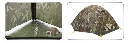 Carpa Camping Doble con Polos de Aluminio para Aventuras al Aire Libre - Image 24