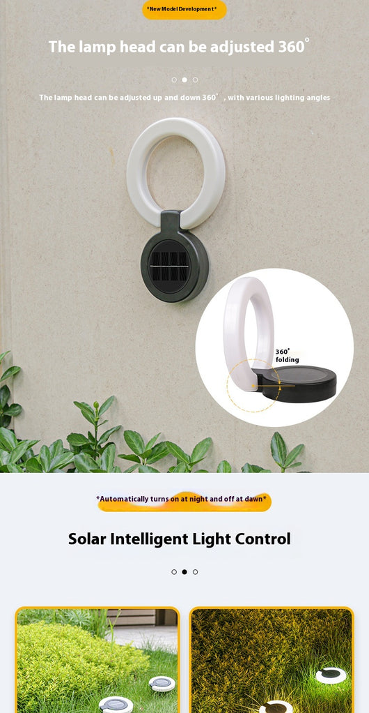 Lámpara Solar Plegable para Escaleras y Jardín - Impermeable - Image 11