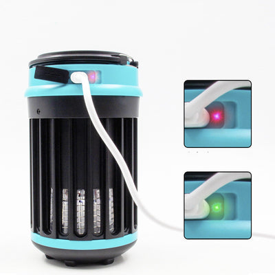 Lámpara Antimosquitos Solar Recargable con LED - Image 4