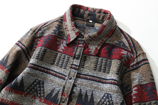 Camisa Retro Étnica de Manga Larga para Otoño e Invierno - Image 17