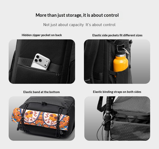 Mochila Deportiva Profesional para Laptop - Diseño Casual para Hombres - Image 12