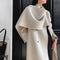 Abrigo Reversible de Cachemira para Mujer