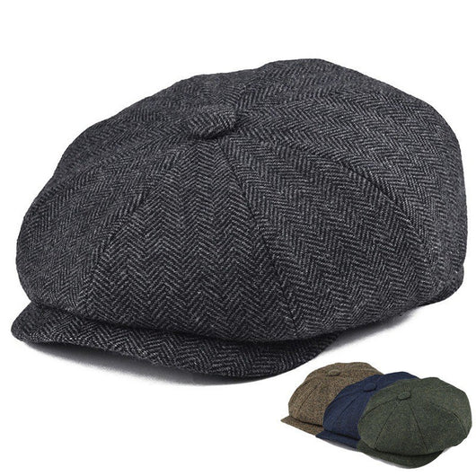 Gorra Newsboy Vintage de Twill - Estilo Casual Trendy - Image 10