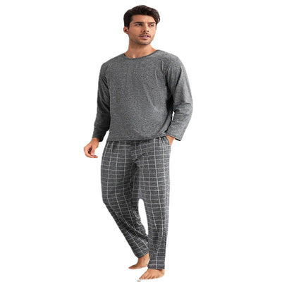 Pantalones de Pijama Cuadros Finos para Hombre - Conjunto Cómodo - Image 5