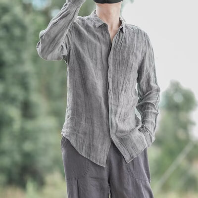 Chaqueta Camisa Casual de Personalidad Única para Hombre - Image 2