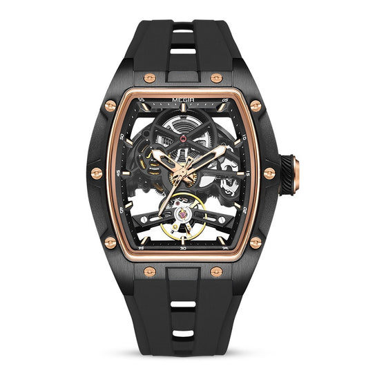 Reloj Mecánico para Hombre con Diseño Esqueletizado - Image 4